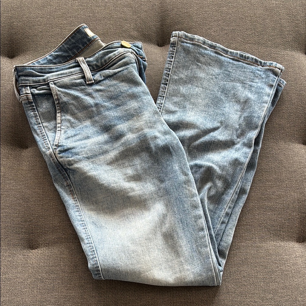 Kut from the Kloth “Kelsey” Ankle Flared Jeans Mid-Rise Size 4 EUC - Picture 7 of 12